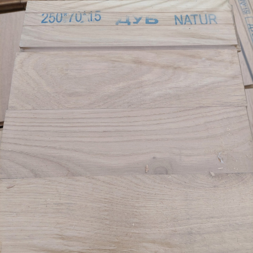 Дуб класичний натур 15х70х250
