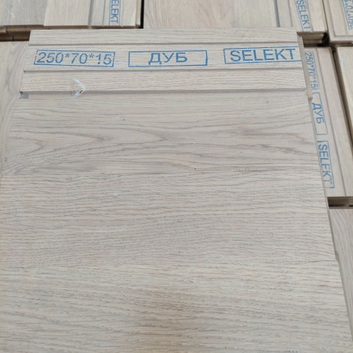 Дуб класичний селект 15х70х250