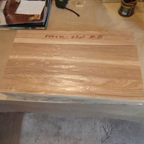 Дуб класичний натур 15х70х500